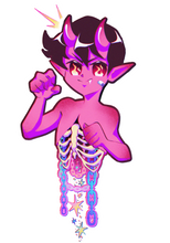 Load image into Gallery viewer, Devil Boy - Sticker
